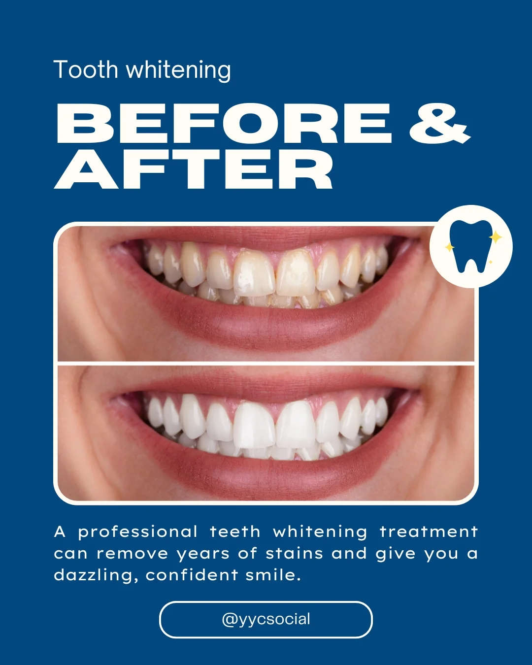 Healthcare social media post example