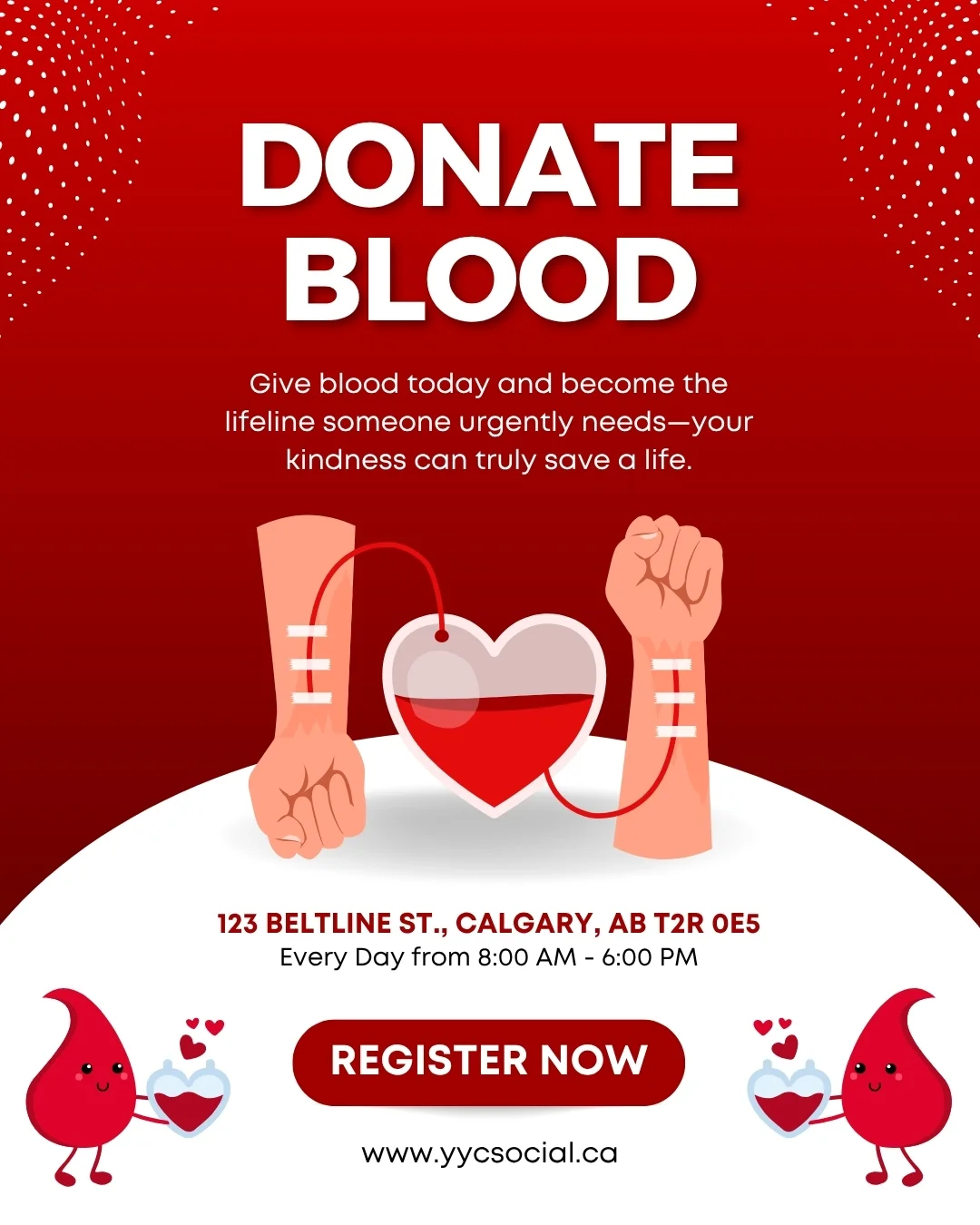 Medical social media post example