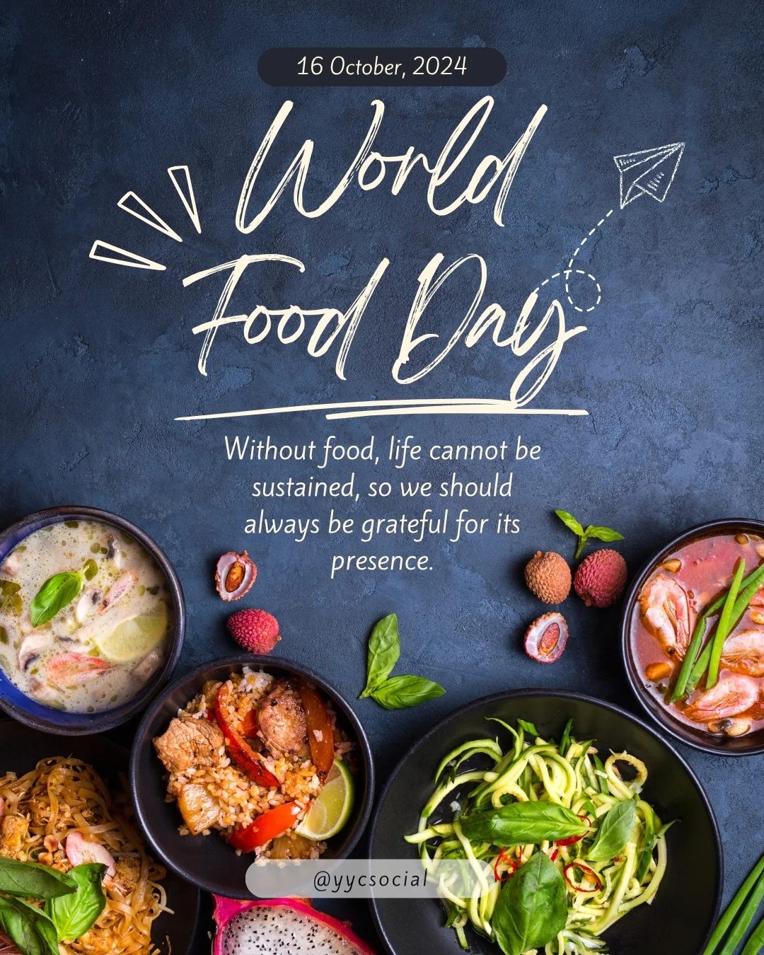 Restaurant social media post example